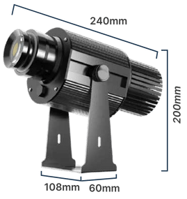 35watts safty sign projector demension